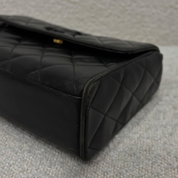 Authentic Pre-Owned CHANEL CC Mark Matelasse Shoulder Bag Lambskin Leather Brown - Picture 5 of 16